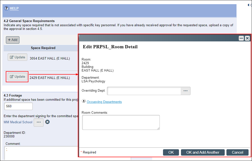 4.2 General Space Requirements