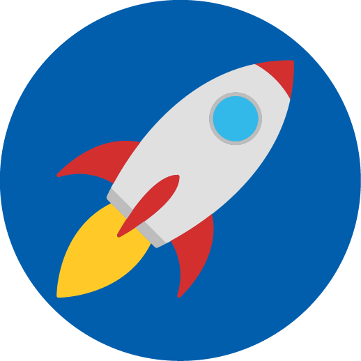 A rocket.