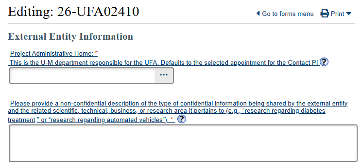 UFA Worksheet for NDA