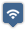 Blue wifi icon